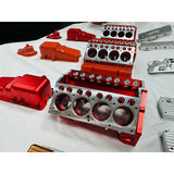 Stirlingkit CISON 1/6 Gas Flathead V8 Engine Small Block Engine Model Kits Water-Cooled 4 Stroke 44cc, view 3