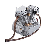 Stirlingkit CISON FG-VT9 25cc V-twin V2 Engine Four-stroke Air-cooled Motorcycle RC Gasoline Engine, view 2