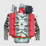 Stirlingkit CISON Gasoline OHV V8 Small-block Engine Model Kits 4-Stroke 44cc Water-Cooled 1/6, view 2
