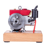 Stirlingkit CISON-L100 Simulation Tractor Diesel Engine 4 Stroke Single Cylinder Gasoline Evaporative Cooling ICE Engine Model 8000rpm, view 4