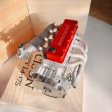 Stirlingkit CISON L4-175 17.5cc Miniature OHV Four-cylinder Four-Stroke Engine Kits that Runs on Gas for RC Cars Ships, view 3