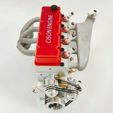 Stirlingkit CISON L4-175 17.5cc Miniature OHV Four-cylinder Four-Stroke Engine Kits that Runs on Gas for RC Cars Ships, view 5
