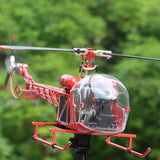Stirlingkit WOLFBUSH CNC Aluminum 450 Size Bell-47 Scale RC Helicopter FPV RTF with H1 pro Flight Controller, view 4