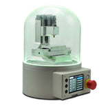 Stirlingkit CNC Milling Machine Display Model With Glass Dome Cloche, view 2