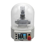 Stirlingkit CNC Milling Machine Display Model With Glass Dome Cloche, view 6