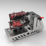 Stirlingkit Complete Integrated Base Kit for ENJOMOR GS-L4/V8/V12/GS-L6 Engine Model, view 4