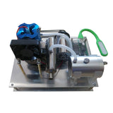 Stirlingkit Custom Aircooled VX 18 Single Cylinder Two Stroke Gasoline Engine Generator One Key Electric Start, view 3