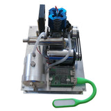 Stirlingkit Custom Aircooled VX 18 Single Cylinder Two Stroke Gasoline Engine Generator One Key Electric Start, view 5