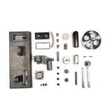 Stirlingkit Custom Assembly γ-Type DIY Luminous Flywheel Stirling Engine Kit Experiment Toy, view 3