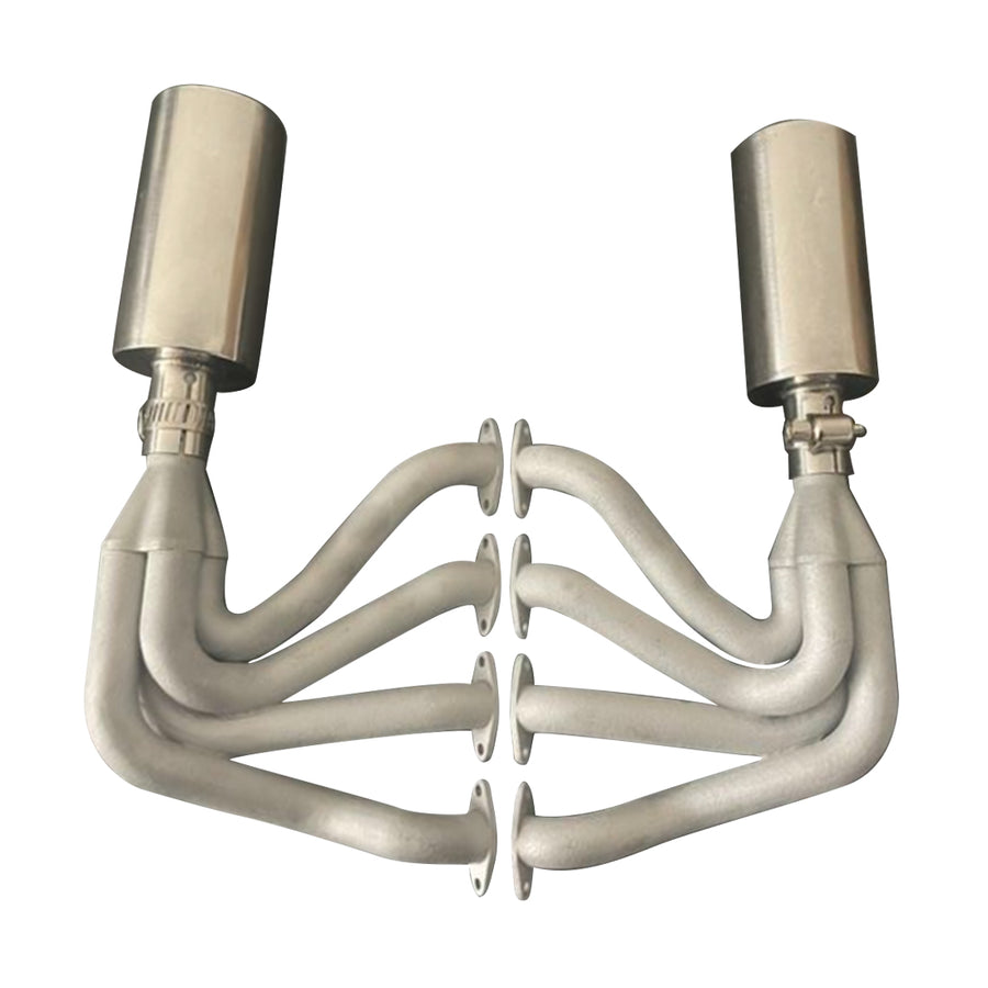 Stirlingkit Customed Exhaust Pipe & Muffler for ENJOMOR v8 GS-V8 Engine Models