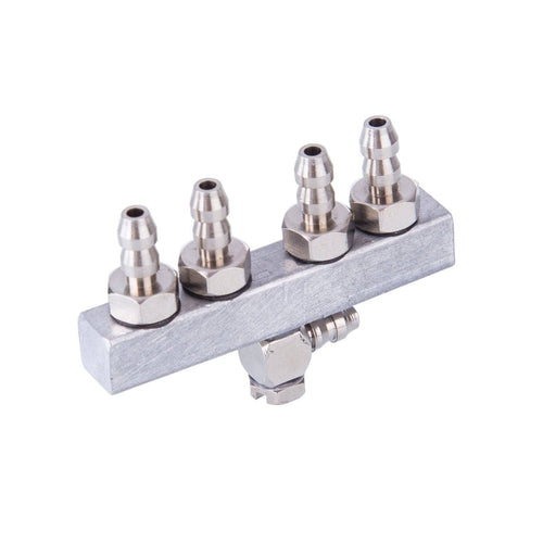 Stirlingkit Customized Metal 4in1 T Fitting For Toyan FS-L400 Inline 4-cylinder Water-cooled Engine Upgrade