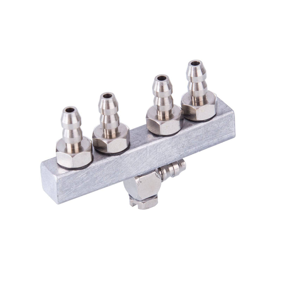 Stirlingkit Customized Metal 4in1 T Fitting For Toyan FS-L400 Inline 4-cylinder Water-cooled Engine Upgrade