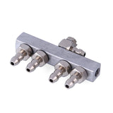 Stirlingkit Customized Metal 4in1 T Fitting For Toyan FS-L400 Inline 4-cylinder Water-cooled Engine Upgrade, view 5