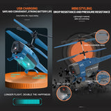 Stirlingkit CX068 Drone 2.4G RC Airplane 3.5 CH Dual-Prop Gyro Stabilized Aircraft Model with Bright Night Navigation Lights - RTF Version, view 5