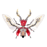 Stirlingkit Cyberpunk Stag Beetle Model 3D DIY Metal Model Kit High End Gifts 317PCS, view 2