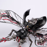 Stirlingkit Cyberpunk Stag Beetle Model 3D DIY Metal Model Kit High End Gifts 317PCS, view 3