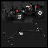 Stirlingkit D1RC 1/18 2.4G 4WD Mini RC Rock Crawler Off-road Vehicle Model Pickup Truck, view 4