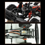 Stirlingkit D1RC 1/18 2.4G 4WD Mini RC Rock Crawler Off-road Vehicle Model Pickup Truck, view 5