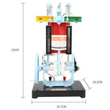 Stirlingkit Diesel Engine Model Working Principle Physics Experiment Internal Combustion Engine Test Tool, view 2