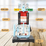 Stirlingkit Diesel Engine Model Working Principle Physics Experiment Internal Combustion Engine Test Tool, view 3