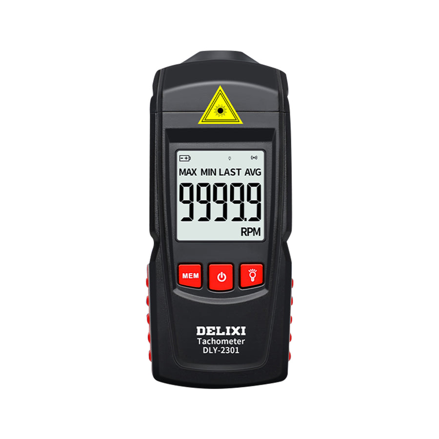 Stirlingkit Digital Tachometer Tester Noncontact Laser Photo Sensor for Model Engine with 2.5 to 99,999 RPM Accuracy