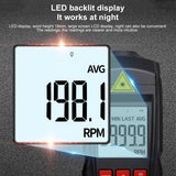 Stirlingkit Digital Tachometer Tester Noncontact Laser Photo Sensor for Model Engine with 2.5 to 99,999 RPM Accuracy, view 3