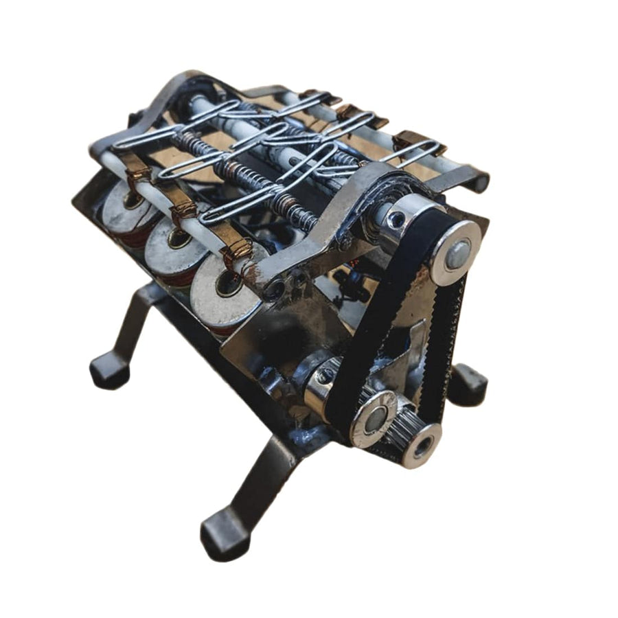 Stirlingkit DIY 12v V6 High-speed Electromagnetic Engine Model Engine Teaching Motor Model