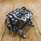 Stirlingkit DIY 12v V6 High-speed Electromagnetic Engine Model Engine Teaching Motor Model, view 4