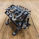 Stirlingkit DIY 12v V6 High-speed Electromagnetic Engine Model Engine Teaching Motor Model, view 5