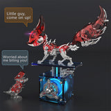 Stirlingkit DIY 3D Metal Linglong Fox Model Building Kits for Adults, view 5