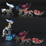 Stirlingkit DIY 3D Metal Linglong Fox Model Building Kits for Adults, view 6