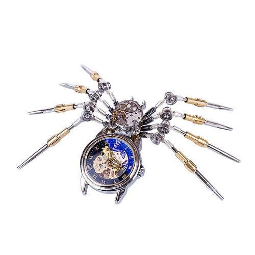 Stirlingkit DIY Assembled Model Kit Metal Mechanical Clock Model Creative Gift