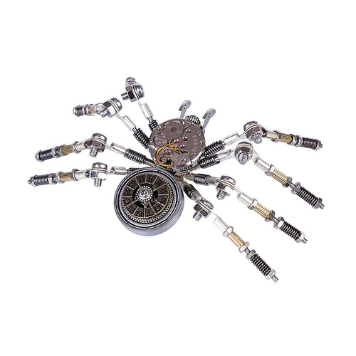 Stirlingkit DIY Assembled Model Kit Metal Spider Model Ornaments Home Office Decor Art Creative Gift
