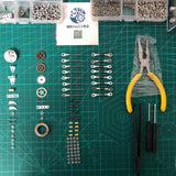 Stirlingkit DIY Assembled Model Kit Metal Spider Model Ornaments Home Office Decor Art Creative Gift, view 2