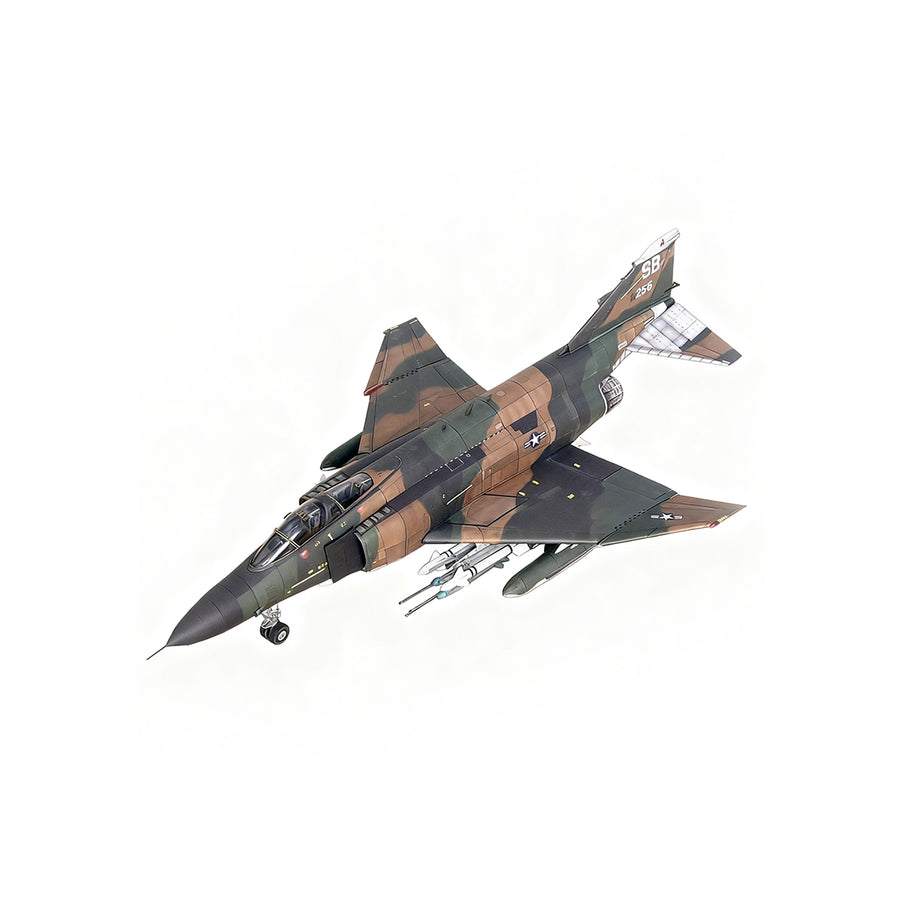 Stirlingkit DIY F-4B Phantom Fighter Miniature 1/33 Scale Paper Model Building Kits