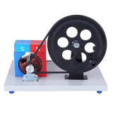 Stirlingkit DIY Hand Electricity Generator Model AC-DC Electric Generator Physical Experiment Education Toys, view 3
