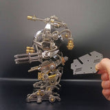 Stirlingkit DIY Mechanical Watch Metal Assembly Mecha Creative Decor Model, view 2