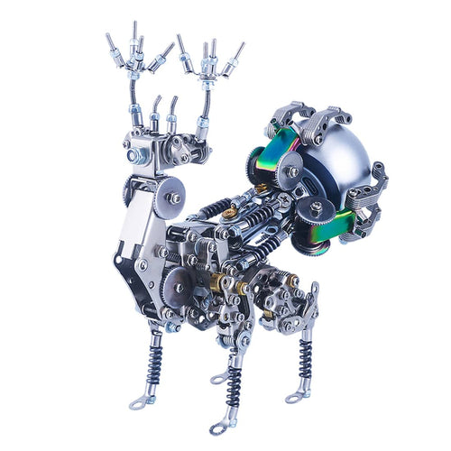 Stirlingkit DIY Metal 3D Forest Deer With Speaker Assembly Model Kits