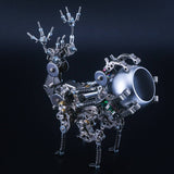 Stirlingkit DIY Metal 3D Forest Deer With Speaker Assembly Model Kits, view 2
