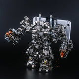 Stirlingkit DIY Metal Assembly Creative Humanoid Mecha Warrior Educational Toy Gift, view 3