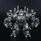 Stirlingkit DIY Metal Assembly Creative Humanoid Mecha Warrior Educational Toy Gift, view 4