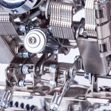 Stirlingkit DIY Metal Mechanical Explorer 3D Assembly Puzzle Model Kit, view 6