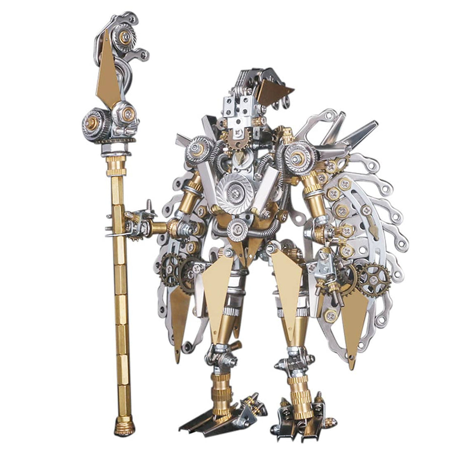 Stirlingkit DIY Metal Mechanical Mech Soldier 3D Model Assembly Kit Puzzle Gift