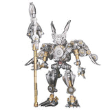 Stirlingkit DIY Metal Mechanical Mech Soldier 3D Model Assembly Kit Puzzle Gift, view 3