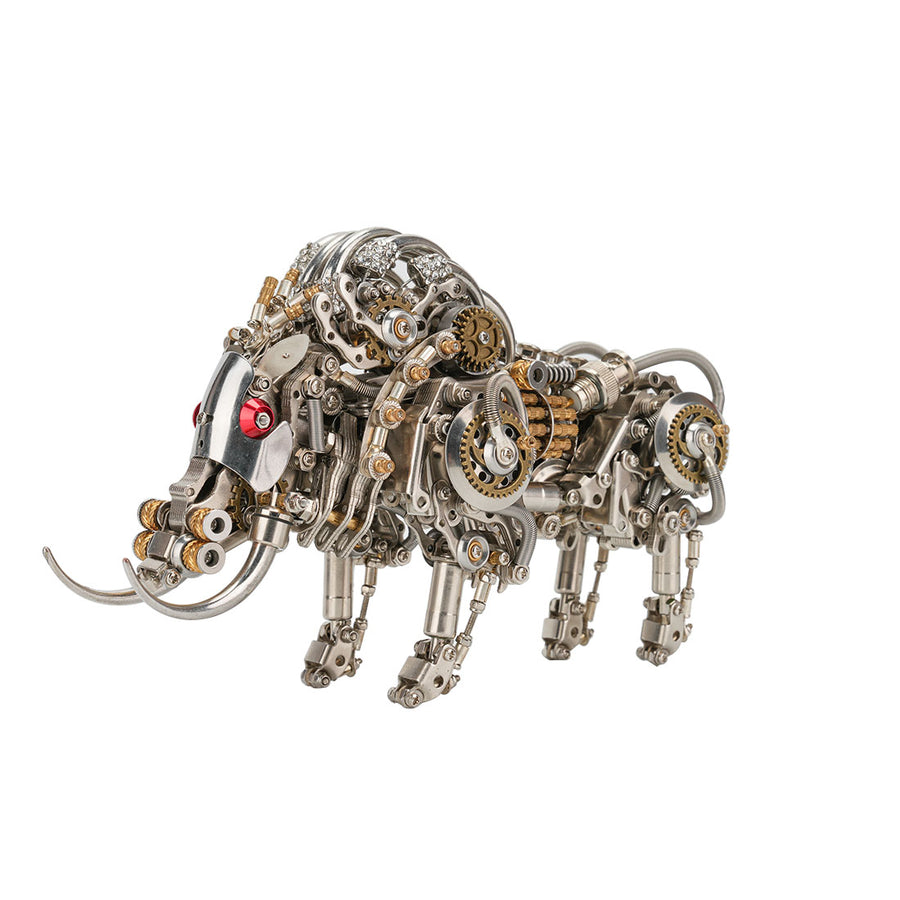 Stirlingkit DIY Metal Wild Boar Raging Tusk Model Kit High End Gifts 1100PCS
