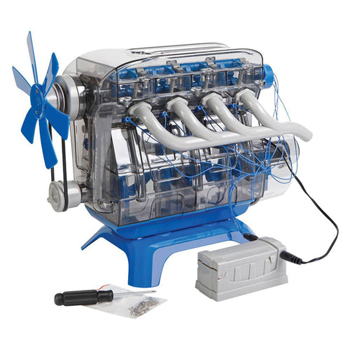 Stirlingkit DIY Model Engine Kit Toy Mechanic Four Cycle Internal Combustion Assembly Construction