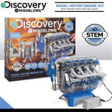 Stirlingkit DIY Model Engine Kit Toy Mechanic Four Cycle Internal Combustion Assembly Construction, view 6