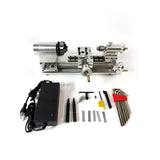 Stirlingkit DIY Multi-Functional Mini Alloy Desktop Lathe for Model Engine Hobbyists, view 6
