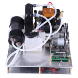 Stirlingkit DIY TOYAN Methanol Engine Model Modified into Micro Water-cooled Generator Set, view 2