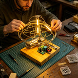 Stirlingkit DIY UFO Flying Saucer Desk Lamp Circuit Sculpture, view 5